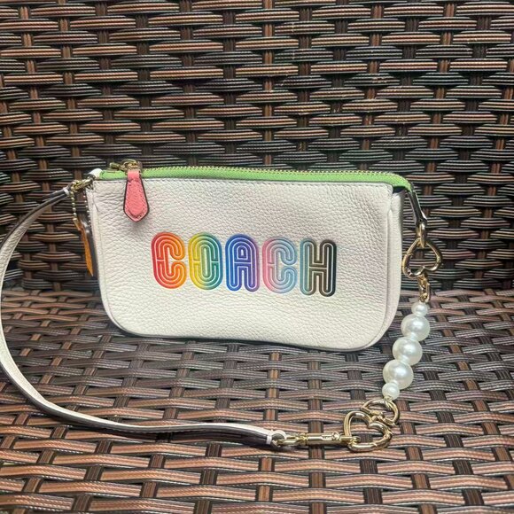 NWT Coach Nolita 19 With Rainbow Coach Style No. CA438 - Picture 3 of 7